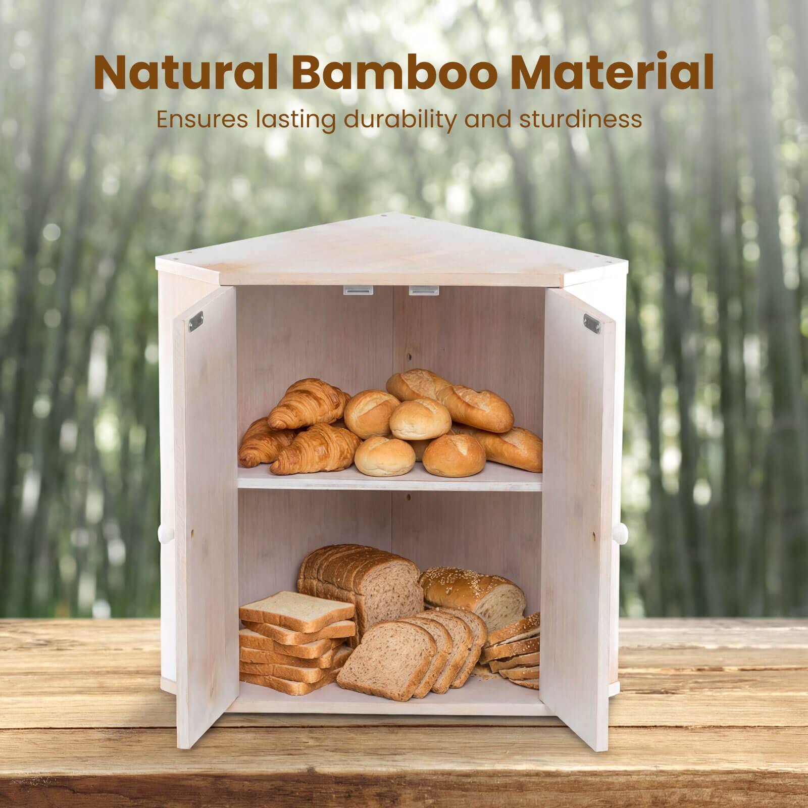 Natural Bamboo Material  
Ensures lasting durability and sturdiness