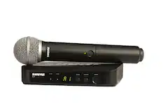 SHURE audio SHURE BLX4 ready R I group (A-Y) channel 10-9) power
