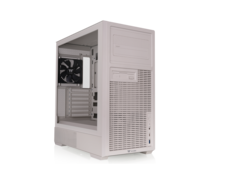 Front. Thermaltake - Thermaltake Retro 360: Mid Tower, 2x120mm Fans, ATX/mATX/mITX, 360mm Rad, 400mm GPU, Vertical GPU, Rotatable PCIe - Black.