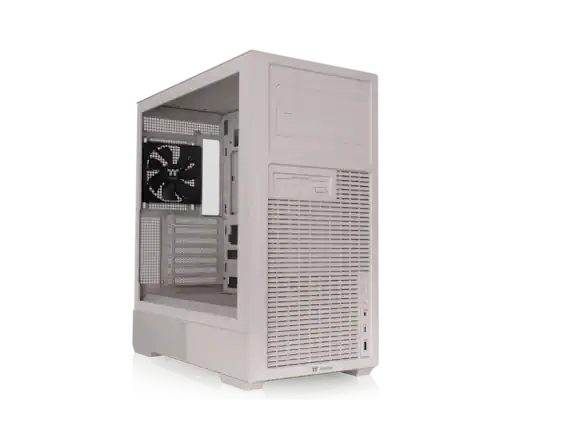 Front. Thermaltake - Thermaltake Retro 360: Mid Tower, 2x120mm Fans, ATX/mATX/mITX, 360mm Rad, 400mm GPU, Vertical GPU, Rotatable PCIe - Black.