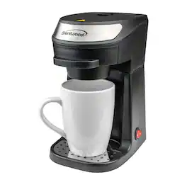Brentwood - Single Serve Coffee Maker with Mug - Black