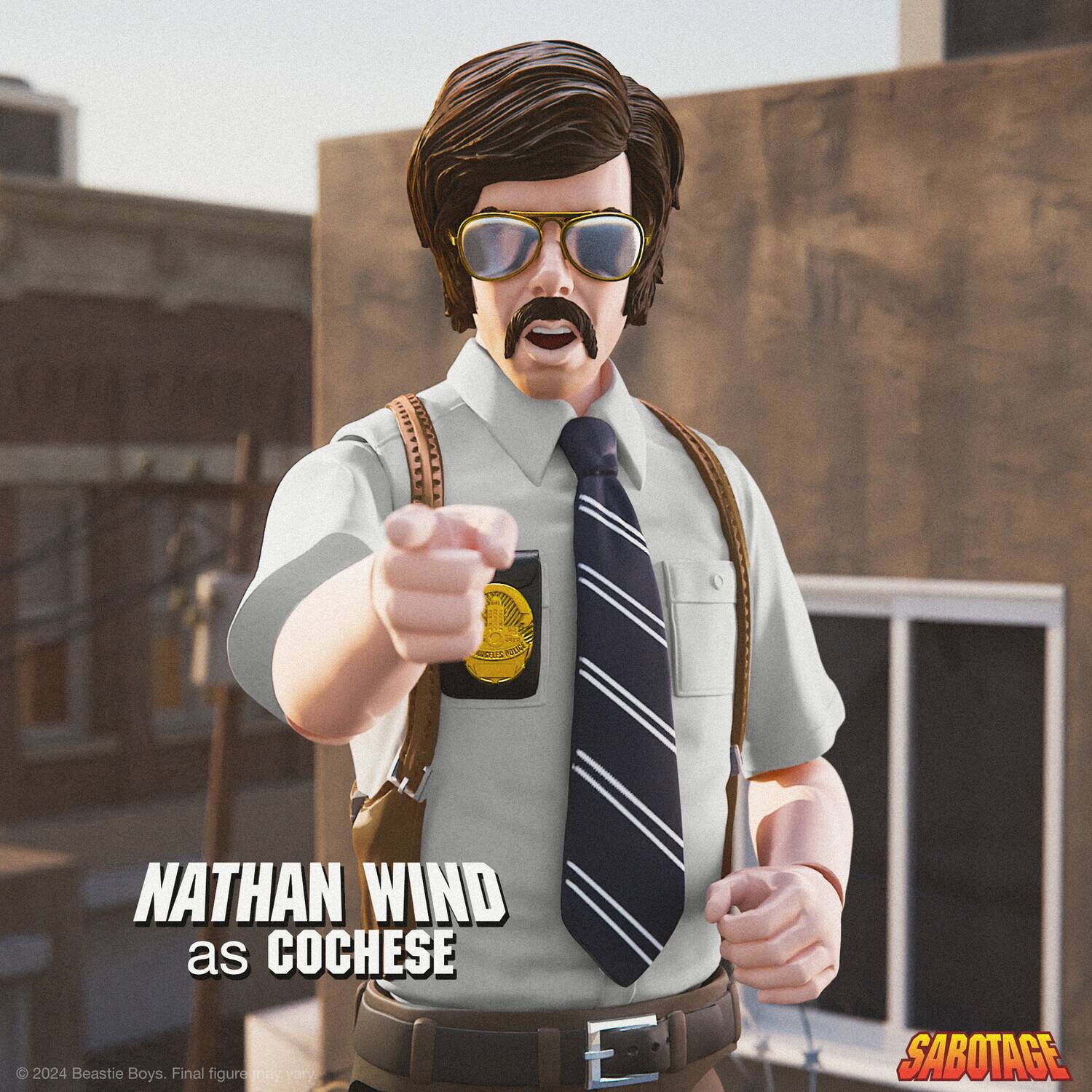 Nathan Wind as Cochise  
2024 Beastie Boys, Final figure nay vary  
Sabotage