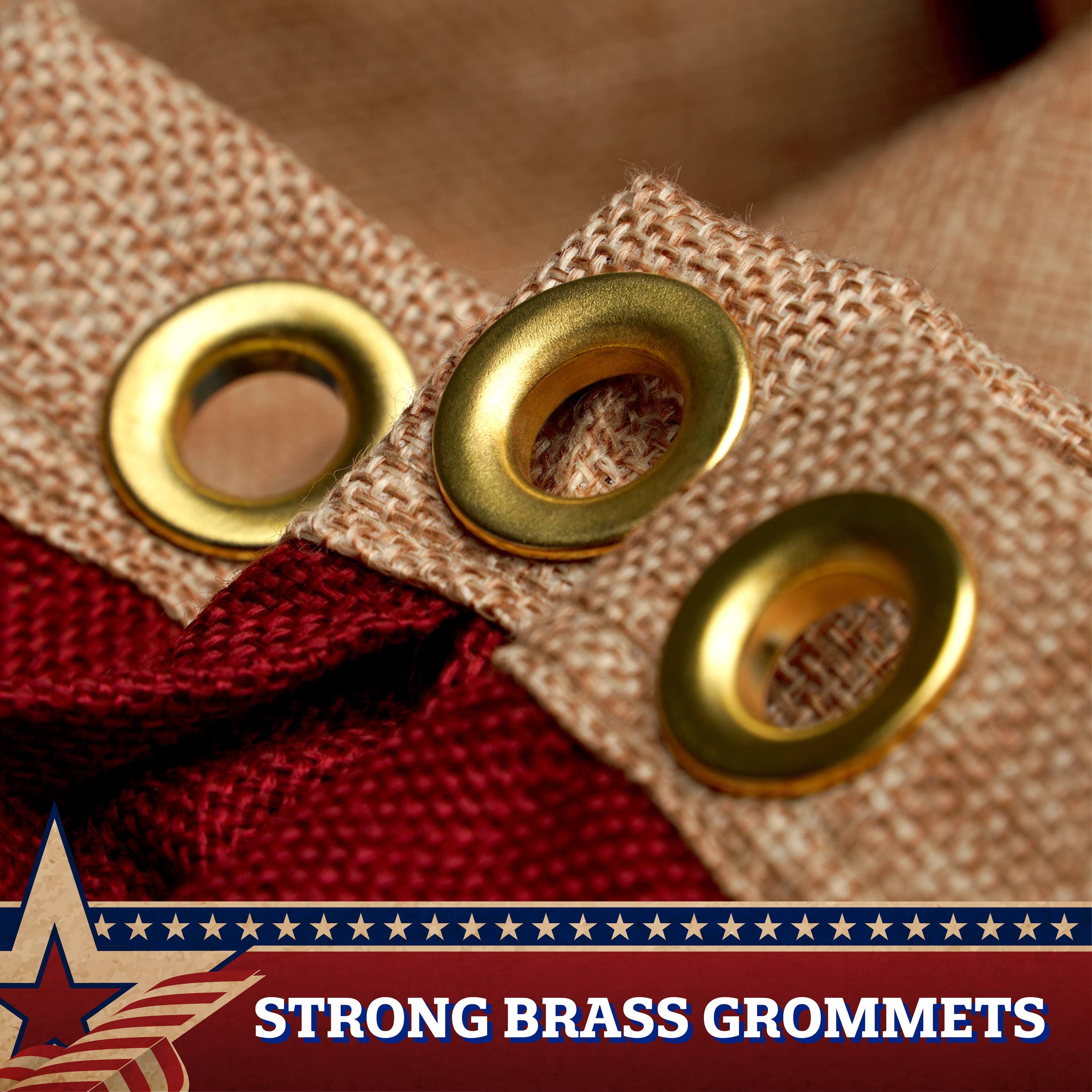STRONG BRASS GROMMETS