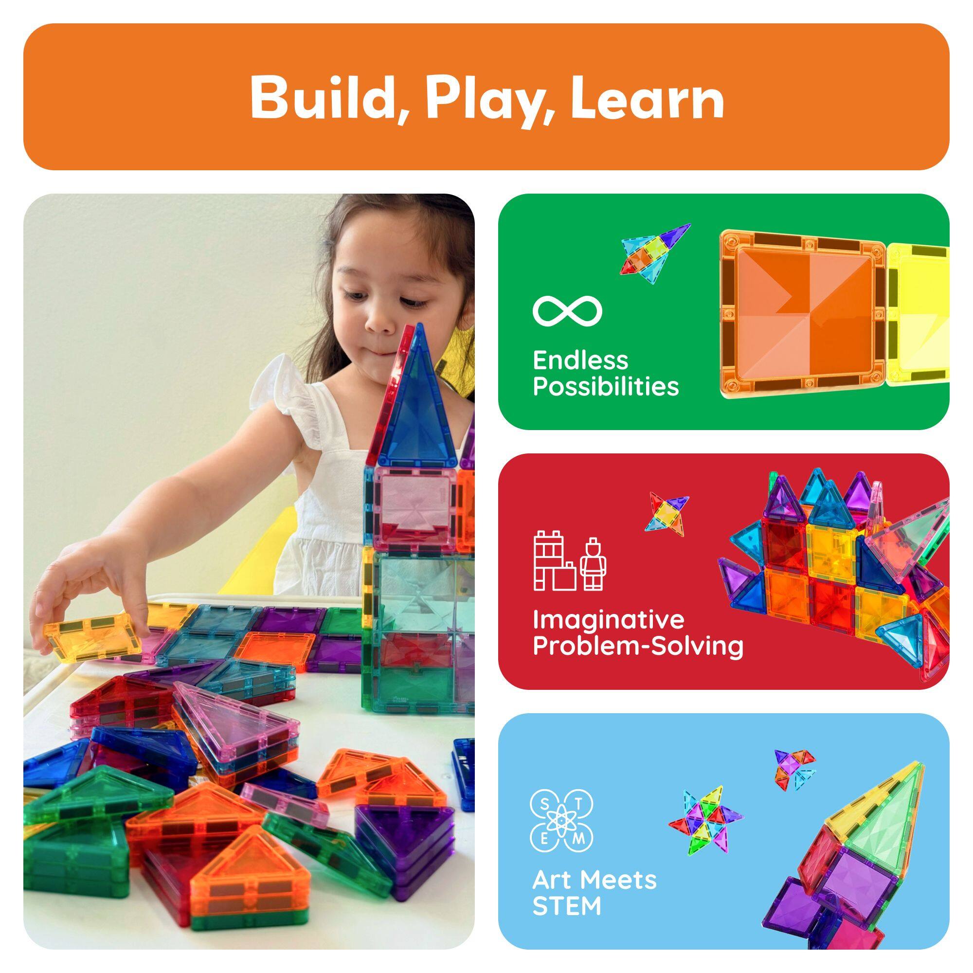 Build, Play, Learn
Endless Possibilities
Imaginative Problem-Solving
Art Meets STEM