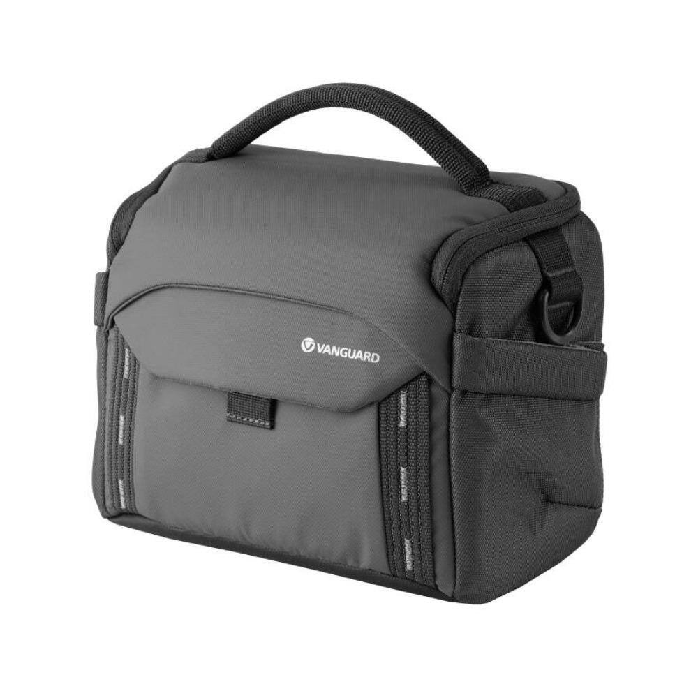 Left. Vanguard - Vanguard VEO Adaptor 24M Camera Shoulder Bag, Gray.