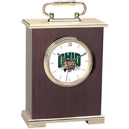 Jardine - Ohio Bobcats Carriage Clock - Gold
