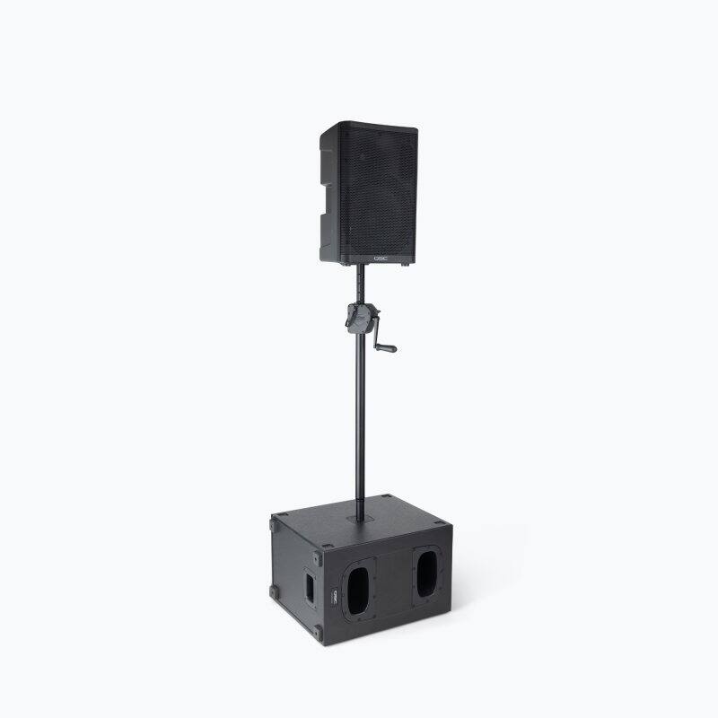 Alt View 5. On Stage Stands - OnStage Crank-Up Subwoofer Pole (SS7747V2) - Black.