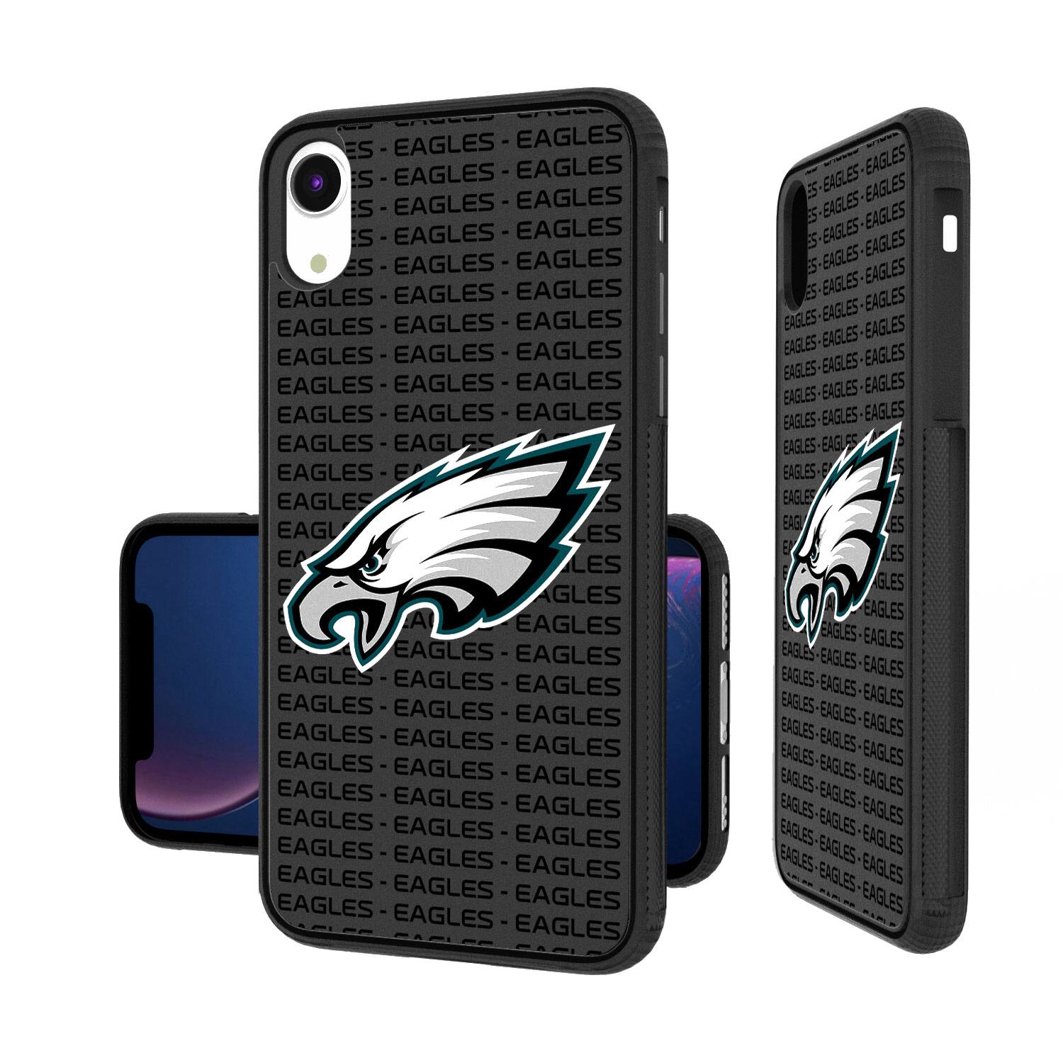 Keyscaper - NFL - Philadelphia Eagles iPhone Text Backdrop Design Bump Case - 15 - Multicolor price history on PriceWatchPro