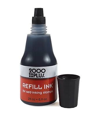 2000 PLUS  
REFILL INK  
for self-inking stamps  
25 cc 0.9 oz