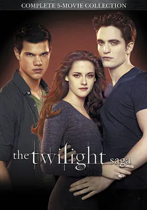 Front. The Twilight Saga: Complete 5-Movie Collection - DVD.