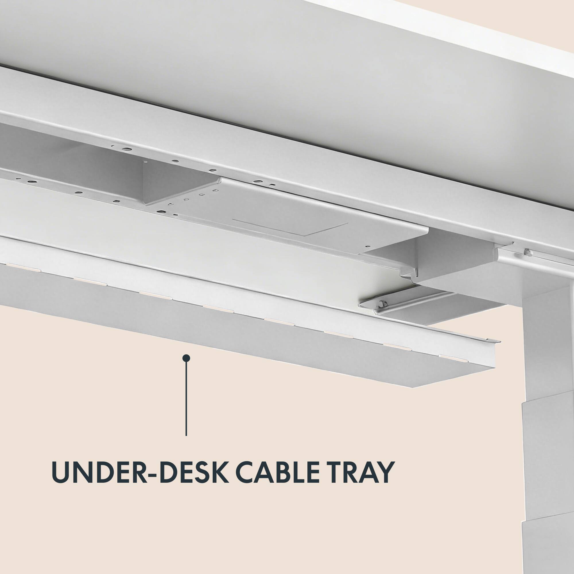 UNDER-DESK CABLE TRAY