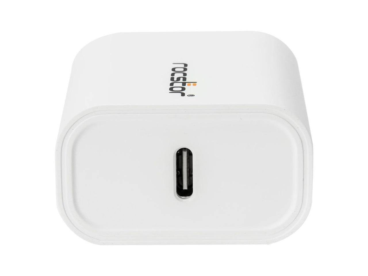 Alt View 6. Rocstor - Rocstor 20W Smart USB-C Power Adapter Y10A256W1.
