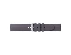 Front. Samsung - Samsung 22mm Ridge Sport Band for Galaxy Watch3 & Gear S3 | Coor: Gray - Gray.