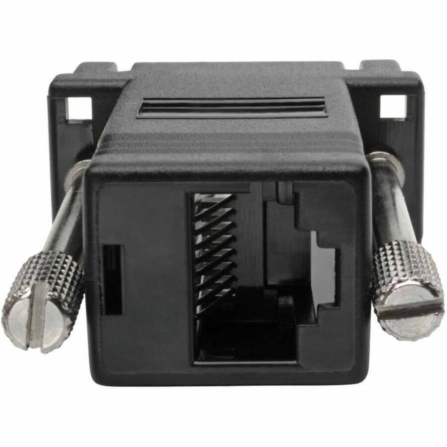 Alt View 7. Tripp Lite - Tripp Lite by Eaton DB9 to RJ45 Modular Serial Adapter (F/F) RS-232 RS-422 RS-485 - 1 x DB-9 Female Serial - 1 x RJ-45 - Black.