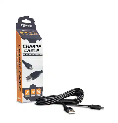 Tomee Charge Cable for PS4, X1, Vita 2, Wii U Pro