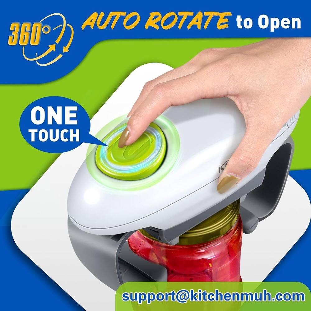 360° AUTO ROTATE to Open

ONE TOUCH

support@kitchenmuh.com
