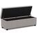 Alt View 11. Simpli Home - Avalon Extra Large Storage Ottoman Bench - Cloud Grey.