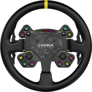 Moza Racing - RS V2 Sim Racing Steering Wheel for Windows - Black