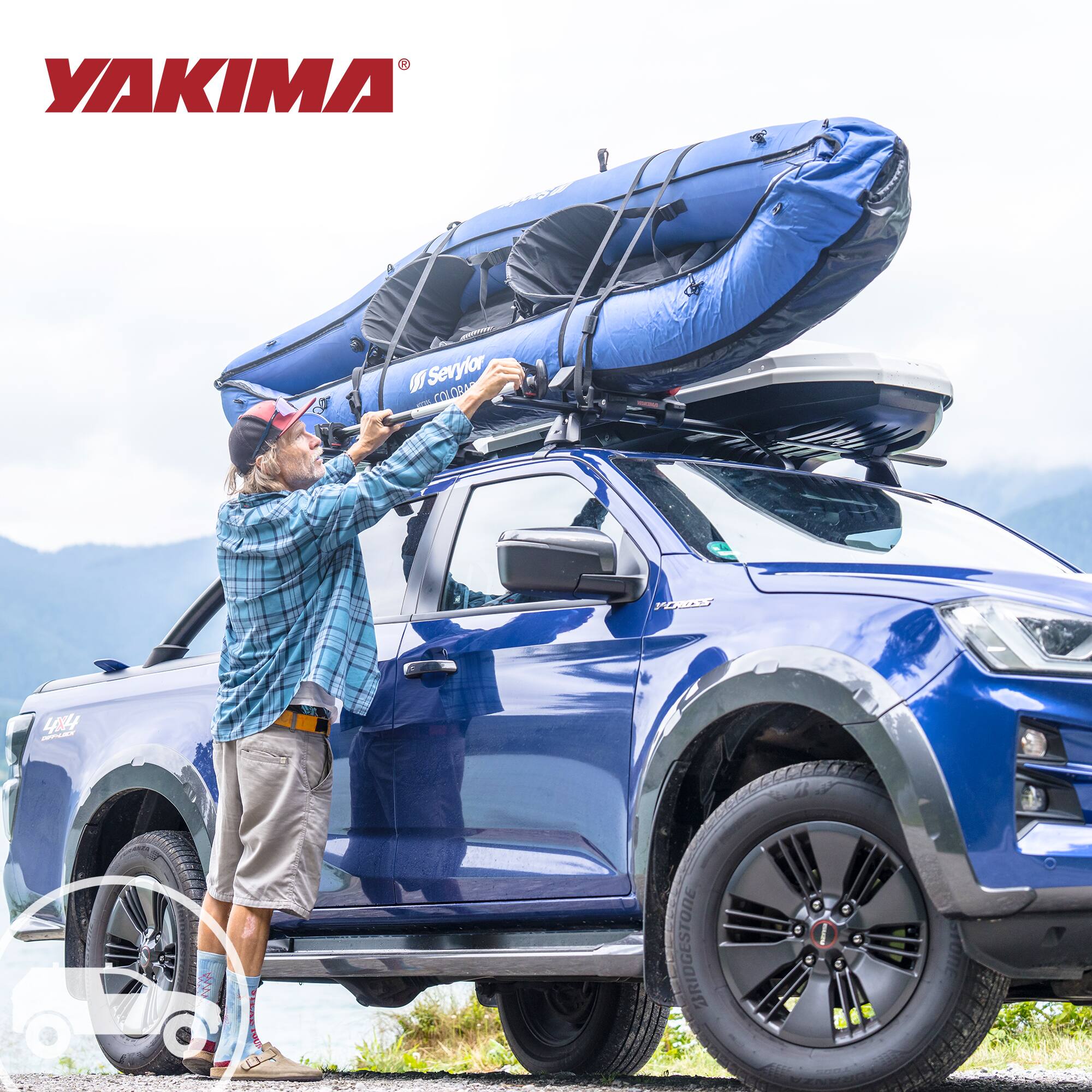 YAKIMA  
Sevylor COLORADO  
BRIDGESTONE