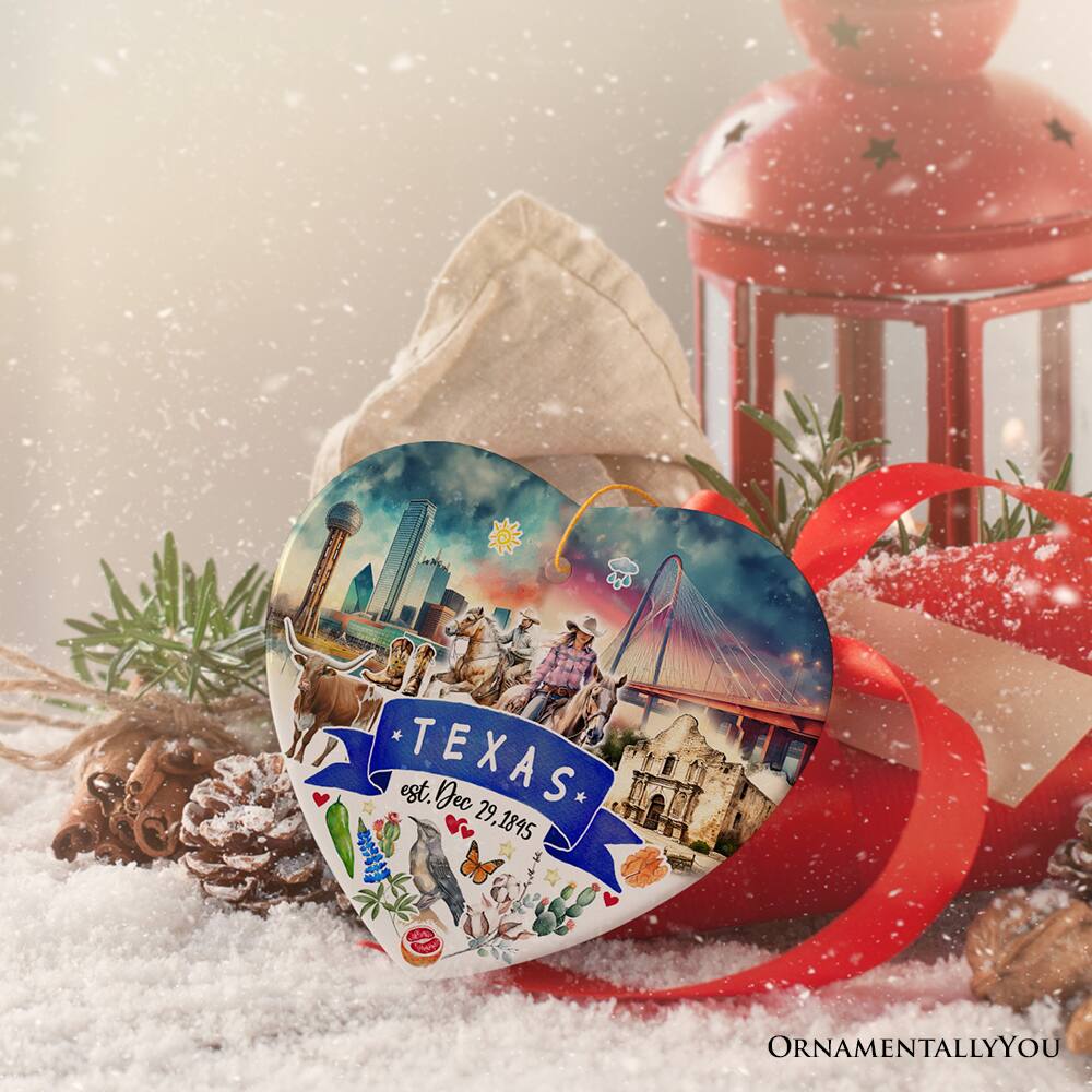 TEXAS  
est. Dec 29, 1845  

ORNAMENTALLY YOU