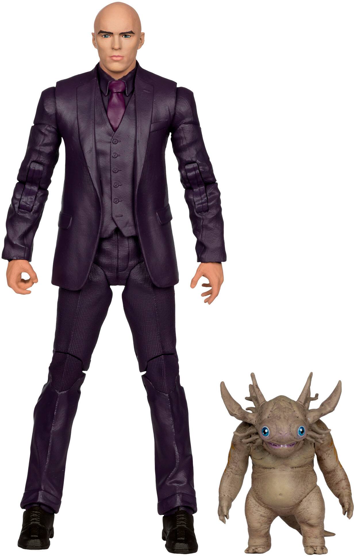 Alt View 3. McFarlane Toys - DC Multiverse Lex Luthor and Baby Kaiju (Superman Movie) 7.1" Action Figure - Deluxe Theatrical Edition.