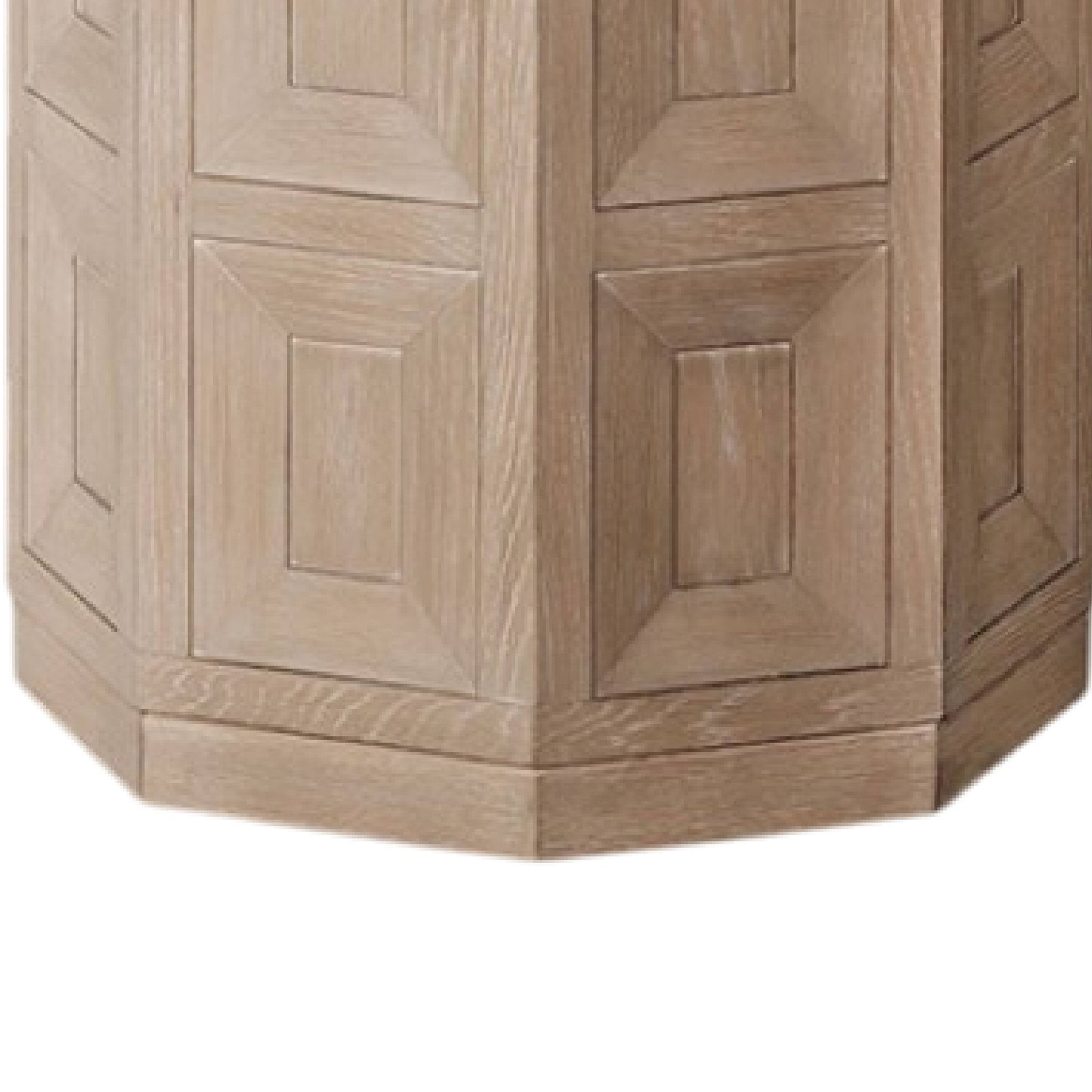 Back. Manhattan Lane - Kizie Accent Side End Table, Tawny Brown Wood, Rectangular 20 Inch - Tawny.