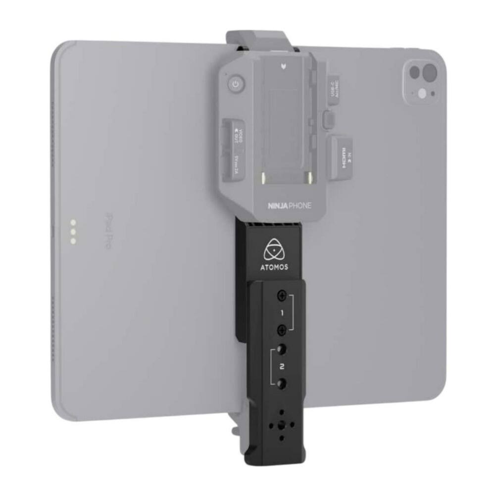 Sure, here is the corrected and grouped text from the image:

- iPad Pro
- NINJA PHONE
- ATOMOS
- 1
- 2