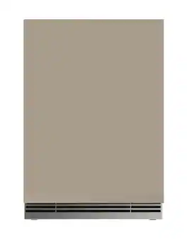 U-Line - 24"W. 4.9 Cu.Ft. Built-In Panel Ready Dual-Zone Compact Beverage Center - Custom Panel Ready