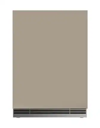 Front. U-Line - U-Line 24"W. 4.9 Cu.Ft. Built-In Panel Ready Dual-Zone Compact Beverage Center - Panel Ready.