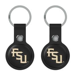 Keyscaper - Florida State Seminoles Two-Pack AirTag Holders - No Size - Black