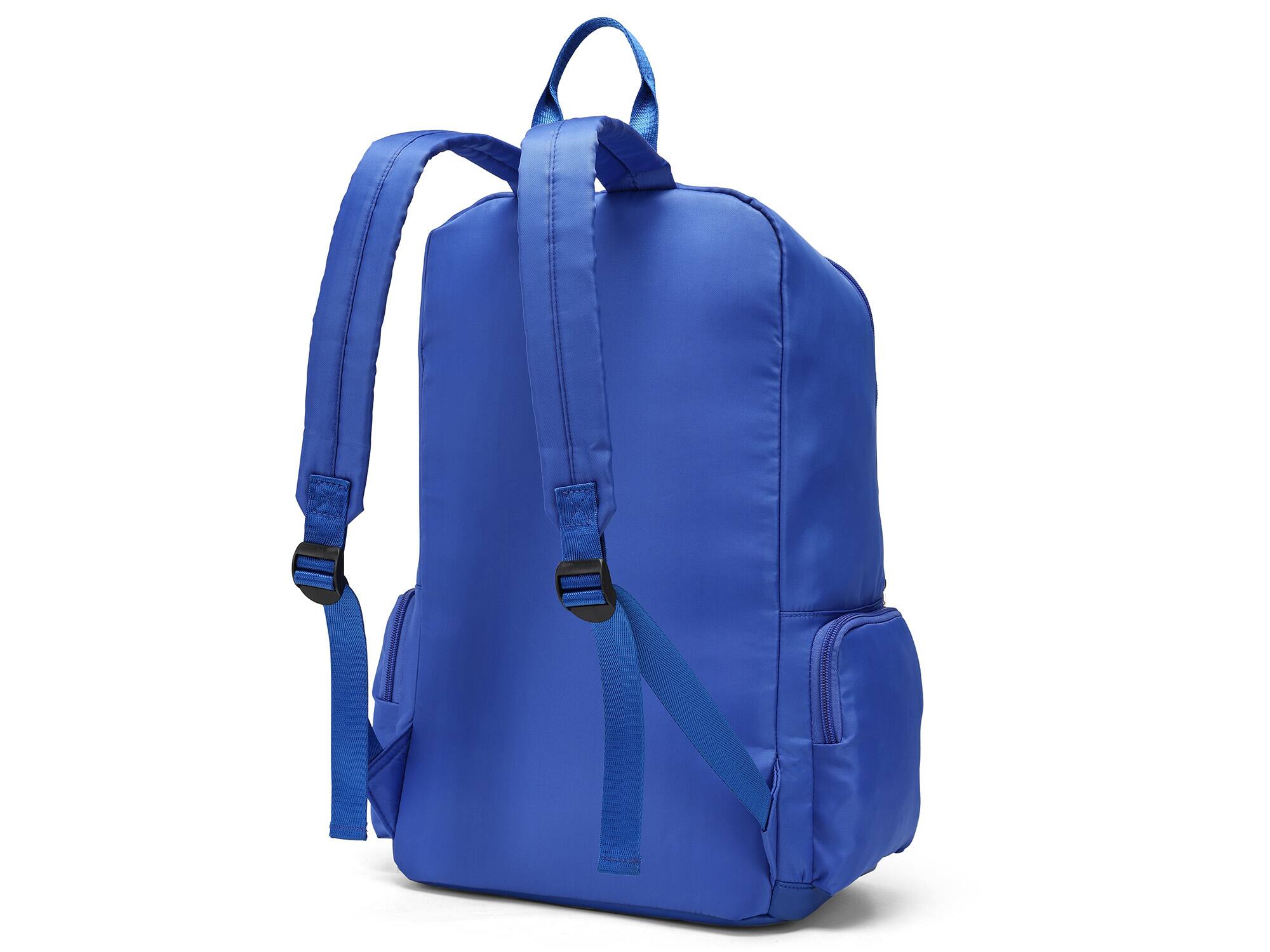 Left. Elle - ELLE Rendezvous 25L Twill Backpack - Blue - Blue.