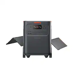 Jackery - HP3600AC Plus Solar Generator, 3600W Portable Power Station with 500W Solar Panel (3576 Wh Capacity)