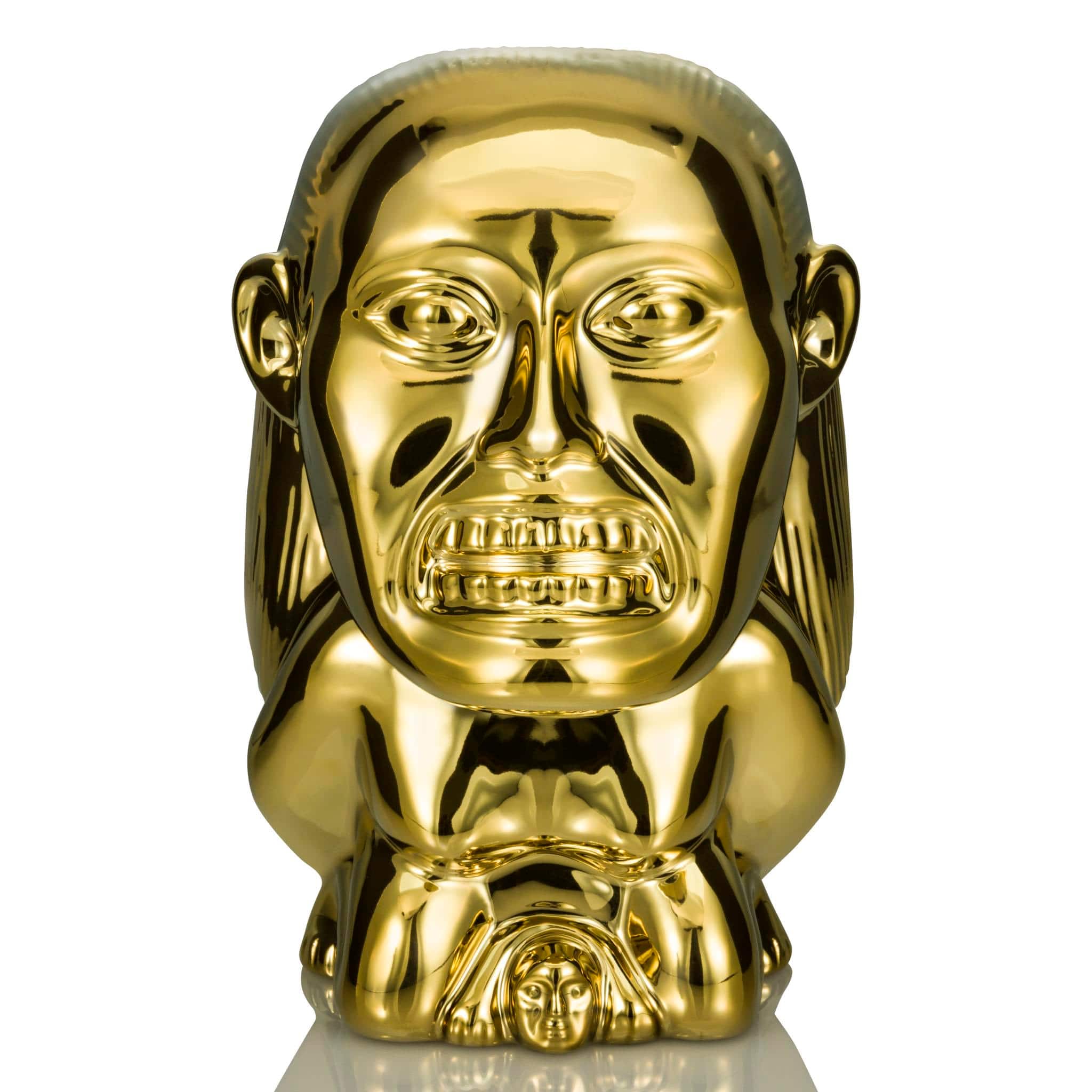 ThinkGeek - Geeki Tikis Indiana Jones Golden Idol Ceramic Mug | Holds 24 Ounces - Gold price history on PriceWatchPro