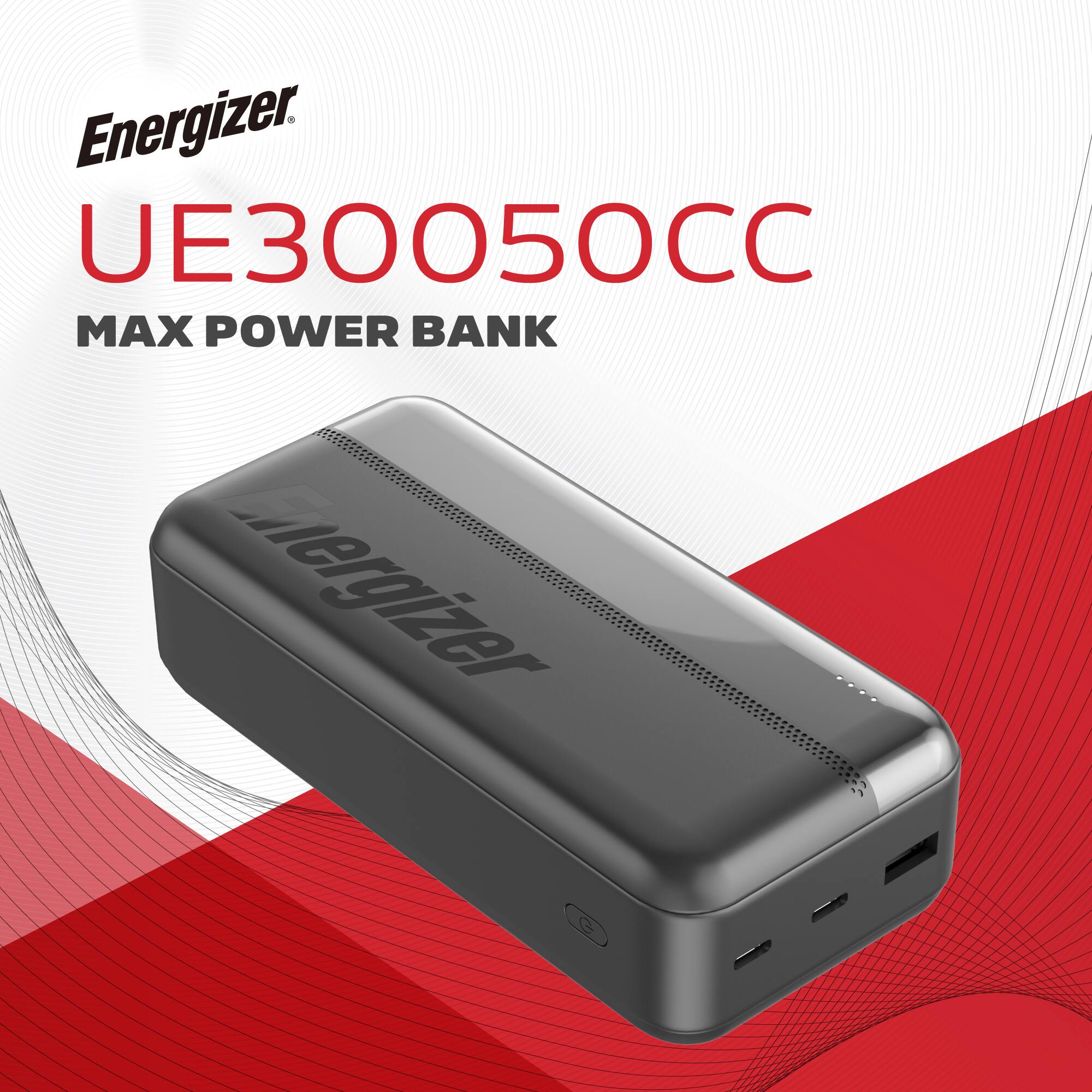 Energizer  
UE30050CC  
MAX POWER BANK