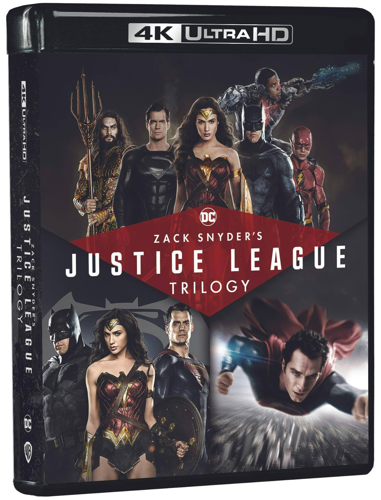 Angle. Zack Snyder's Justice League Trilogy (4K Ultra HD + Blu-ray) [UHD].