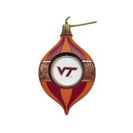 Santa's Workshop - Virginia Tech Hokies Two-Piece 5.5" Spinning Bulb Ornament Set - Red