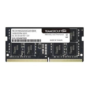 Team Group Team Elite 16GB 260 Pin DDR4 SO DIMM DDR4 3200 (PC4 Team Group Team Elite 16GB 260 Pin DDR4 SO DIMM DDR4 3200 (PC4