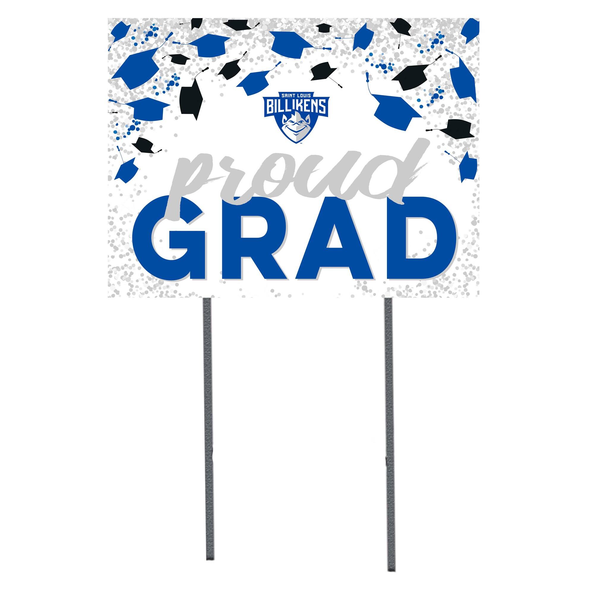Saint Louis Billikens 18" x 24" Proud Grad Yard Sign