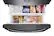 Alt View 17. Samsung - 28 cu. ft. 3-Door French Door Smart Refrigerator with Family Hub - Black Stainless Steel.