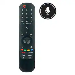 VINABTY - New Voice Replaced Remote Fits for LG MR22GA MR22GN TV 28LM400BPU 32LQ630BPUA 43NANO75UQA 43UN7000PUB 43UQ7070ZUD - Black