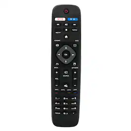 VINABTY - Replacement Remote Control Fits for Philips Smart LED LCD HDTV TV 42PFL6704D 32PFL6704D 55PFL4706 46PFL4706 40PF - Black