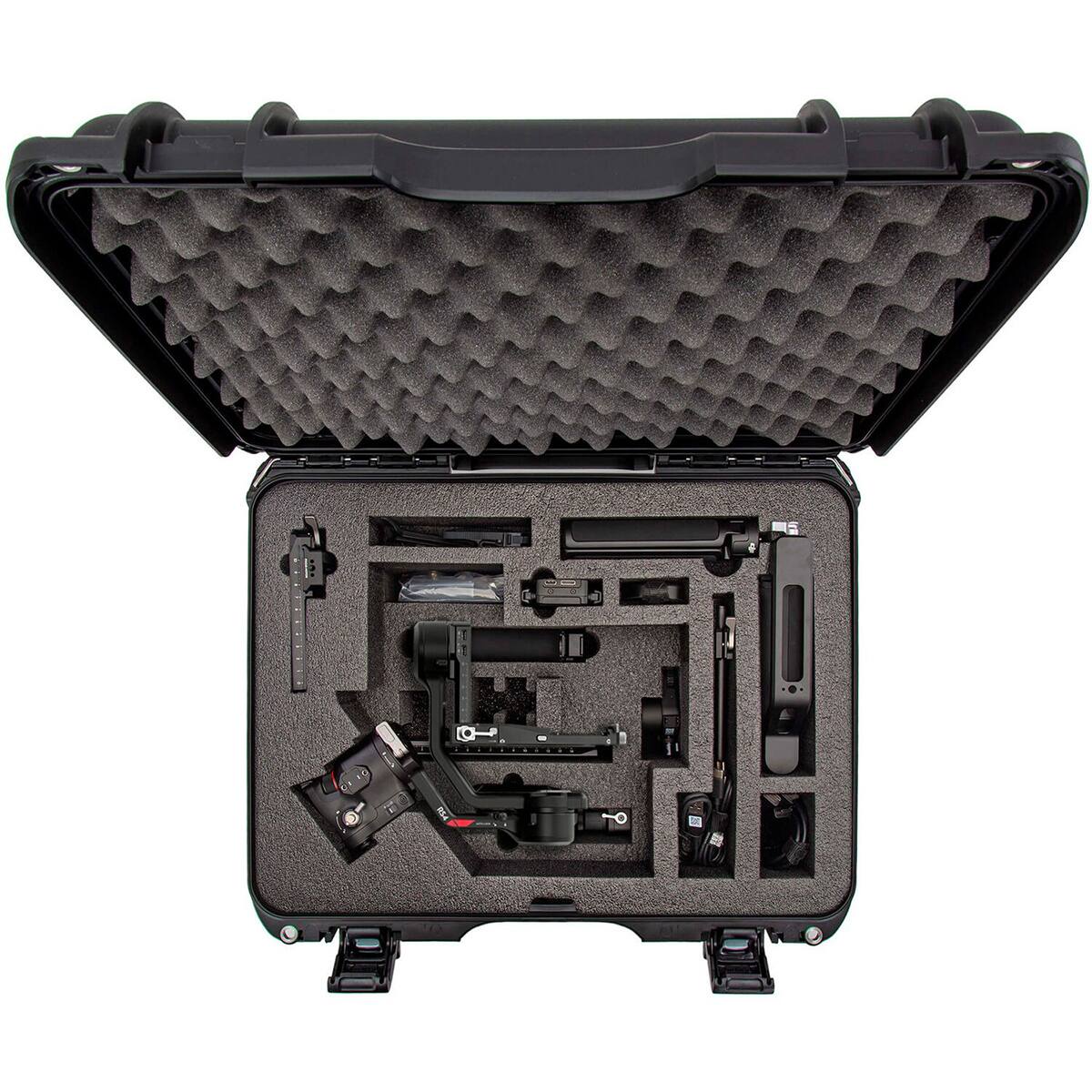 Alt View 9. NANUK - Nanuk 930 Waterproof Hard Case with Foam Insert for DJI RS 5/RS 5 Pro Combo Gimbal Stabilizer, Black.