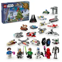 LEGO - Star Wars 2024 Advent Calendar for Kids, Building Toy 75395 - Front_Zoom