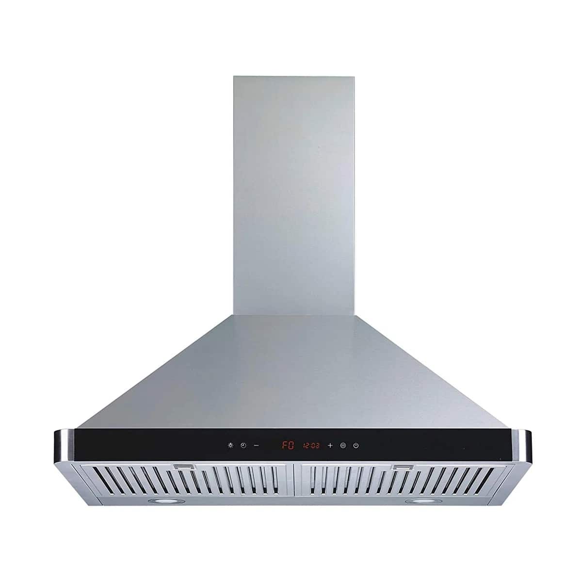 Winflo - 30 inches - Convertible - Wall Range Hood - Stainless Steel