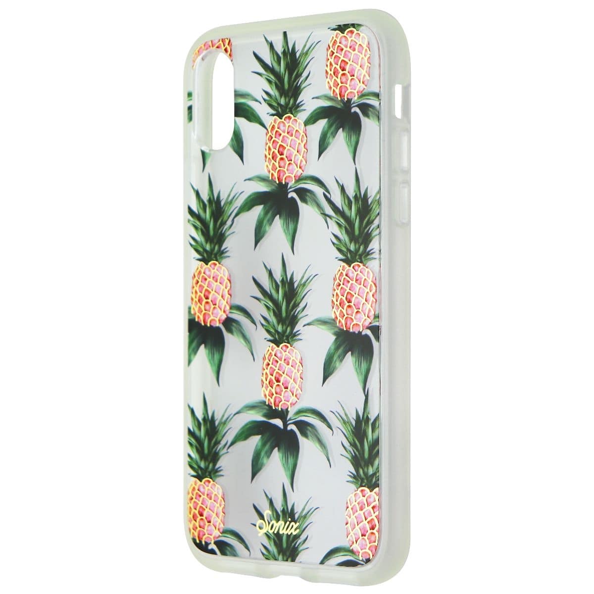 Sonix - Hardshell Hybrid Case for Apple iPhone XS and iPhone X - Pineapple - Clear price history on PriceWatchPro