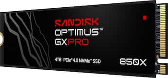 SANDISK 4TB Optimus GX PRO 850X PCIe 4.0 x4 M.2 2280 NVMe SSD SANDISK 4TB Optimus GX PRO 850X PCIe 4.0 x4 M.2 2280 NVMe SSD