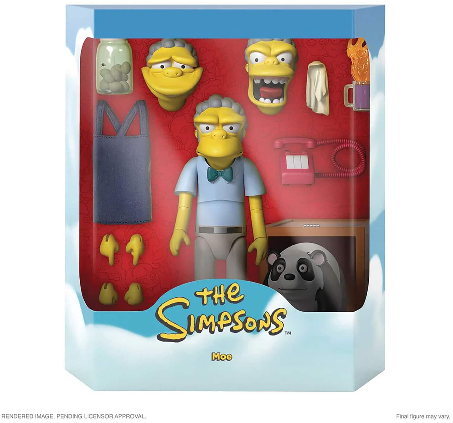 Super7 The Simpsons ULTIMATES! Wave 1 Moe Collectibles