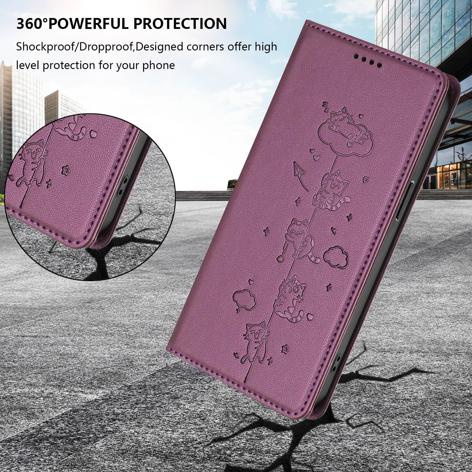 360° POWERFUL PROTECTION  
Shockproof/Dropproof, Designed corners offer high level protection for your phone