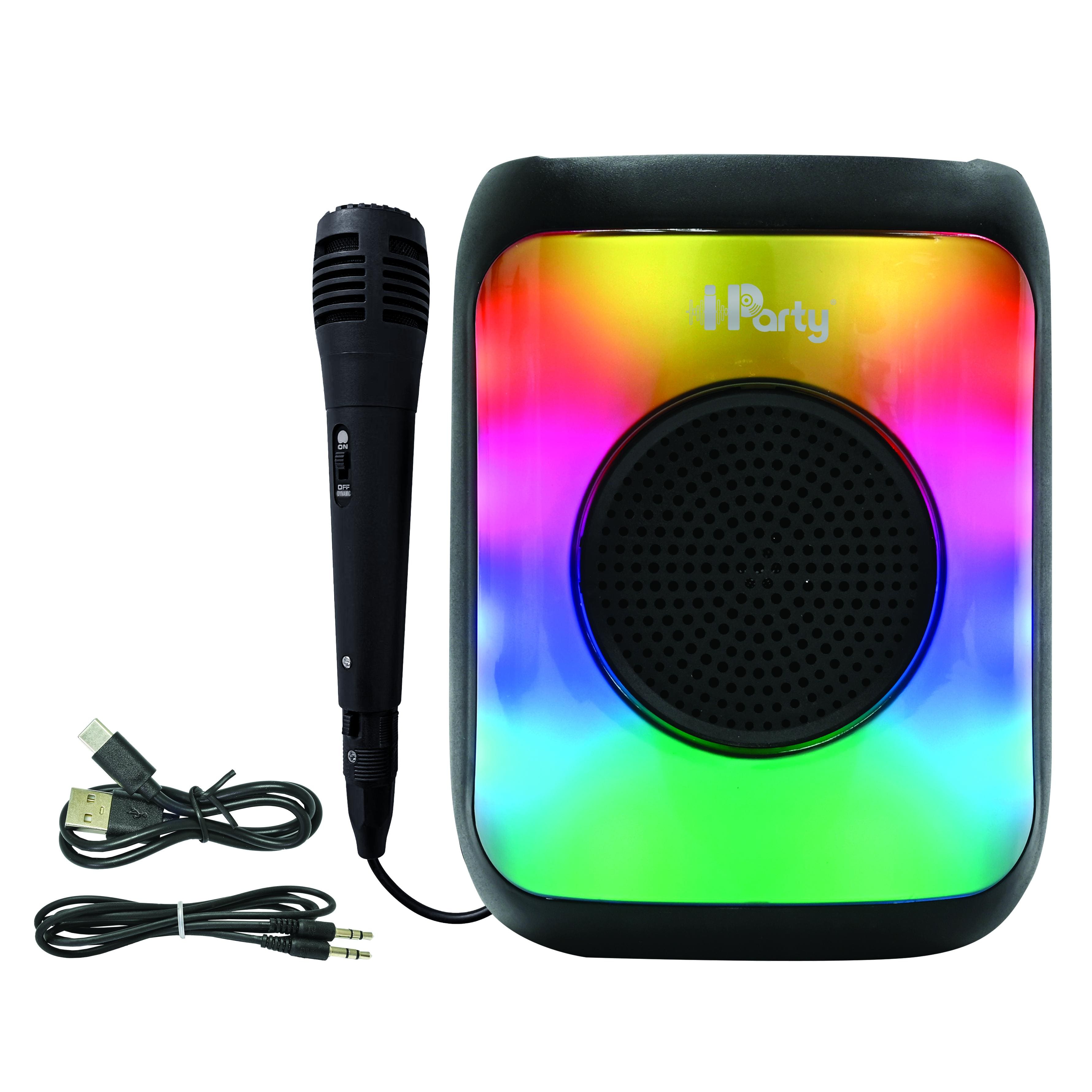 Lexibook - Small Size Flame Bluetooth Speaker with Mic