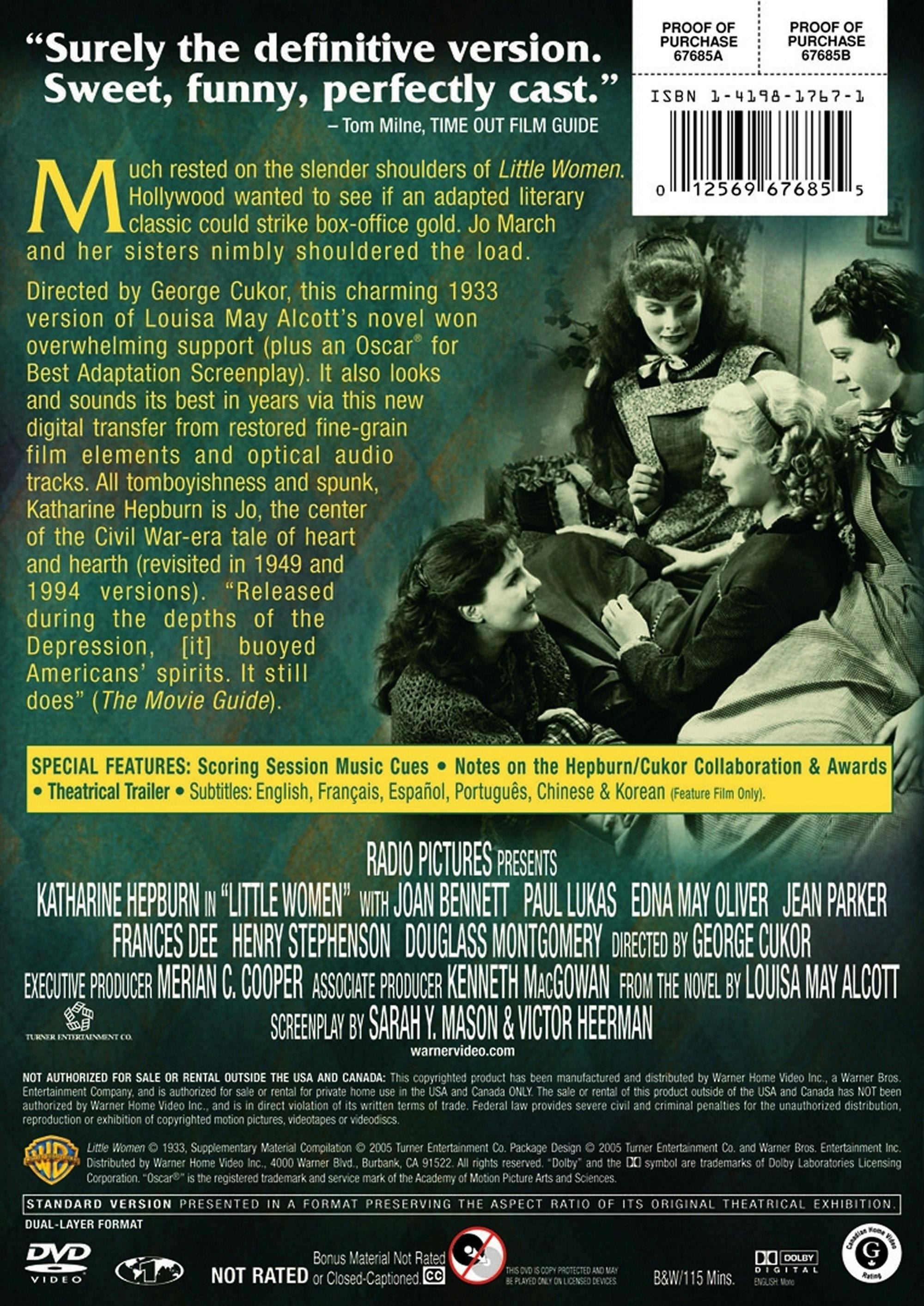 Angle. Little Women [DVD].